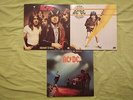 3 x AC/DC LPs Highway to hell, High voltage, Let there be rock VINYL