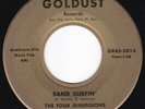 New Mexico Teen Garage-Frat Surf FOUR DIMENSIONS Sand Surfin' 45 Goldust HEAR