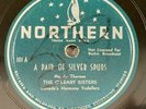 78 rpm scarce The O'Leary Sisters Canada's Harmony Yodelers Pair of Silver Spurs
