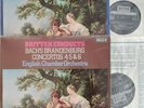 SXL 6774-5 Bach - Brandenburg Concertos 1-6 Britten UK 2LP Sample Copies NM