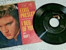 Original 1957 Elvis Presley 45 I Beg of You and Don't RCA Jacket #47-7150