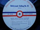 16-Inch Transcription Hollywood Calling Show #21 Standard Program Library