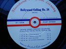 16-Inch Transcription Hollywood Calling Show #34  Standard Program Library