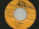 DOOWOP R&B - CAPRIS - YES MY BABY PLEASE  / MY WEAKNESS - HEAR-1960 20TH CENTURY