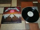Metallica Master of Puppets lp vinyl, elektra White Label Promo 1986 rare usa