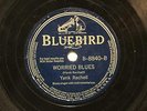 BLUES YANK RACHELL SONNY BOY WILLIAMSON Worried Blues BLUEBIRD 8840