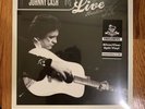 Johnny Cash - Live From Austin Texas Exclusive Silver Clear Split Vinyl LP x/300