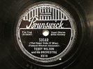 JAZZ BILLIE HOLIDAY TEDDY WILSON Sugar / More Than You Know BRUNSWICK 8319  V++