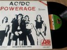 AC/DC-POWERAGE-LP Record  Mexico Promo Radio Unique Cover PS ATLANTIC
