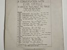 Elvis Costello, A Conversation With... Rare Double Promo LP Imperial Bedroom