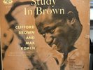 CLIFFORD BROWN AND MAX ROACH - STUDY IN BROWN MERCURY EMARCY LP DG MG-36037 MONO