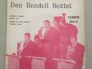 Don Rendell Sextet rare 1955 EP UK 1st Tempo EXA 12 Ronnie Ross 4-track VG+/EX-