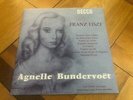 AGNELLE BUNDERVOET LISZT RECITAL FRENCH DECCA FAT 173689 REISSUE LIM 300 No 27