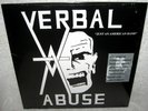 VERBAL ABUSE Just An American Band LP PUNK ROCK Hardcore REISSUE Black Vinyl DRI