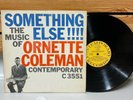 Ornette Coleman Something Else 1958 Original Contemporary Records C3551 Mono LP