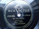 Glenn Miller 78rpm Single 10-inch RCA Victor Records #20-1753 In The Mood