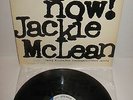 JACKIE McLEAN – Right Now  – original vintage vinyl LP stereo. like new