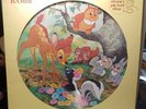 Walt Disney's Story And Songs From Bambi Vinyl LP Picture Disc- VTG 1982- VG