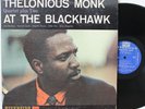 Thelonious Monk LP “At The Blackhawk”   Riverside 12-323   DG Mono   VG++
