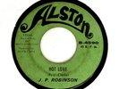 J.P. ROBINSON 45 Hot Love /Keep On Holding On ALSTON Rec 71 HEAR Rare Miami FUNK