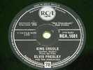 ELVIS PRESLEY : King Creole / Dixieland Rock - Original 1958 UK RCA 78rpm 214