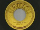 ROCKABILLY - JIM WILLIAMS - PLEASE DONT CRY OVER ME -  HEAR  1957 SUN 270