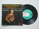 45 T CLAUDE FRANÇOIS DEDICACE DATEE LANGUETTE