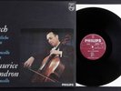 BACH solo cello suites - Maurice Gendron - Philips Plum Mono 3LP ED1 Set