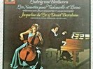 BEETHOVEN 5 cello Sonatas / JACQUELINE DU PRE / BARENBOIM 3 LP Box LVSM/EMI  NM