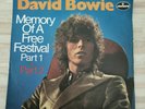 DAVID BOWIE - MEMORY OF A FREE FESTIVAL PART 1+2 -  7-Inch Single Vinyl