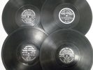 4 Columbia 78 RPM Records Will F. Denny Henry Burr JW Myers Honeysuckle Hiawatha