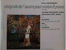 Duo Michele AUCLAIR - Genevieve JOY on Schubert Orig French ERATO LDE 3237 NM