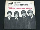 The Beatles Fan Club Another Christmas Record 1964 Flexi