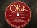 JAZZ BLUES MARY BRADFORD Waco Texas Blues/ADA BROWN Ill Natured OKEH 8123 VV-/V-
