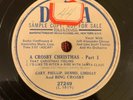 DECCA 27249 PROMO Bing Crosby and Kids 78rpm A Crosby Christmas Part 1 and 2