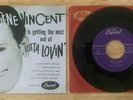 RARE 45 SP GENE VINCENT LOTTA LOVIN WITH INSERT