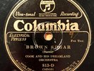 Cook's Dreamland Orch + Keppard, Noone   Brown Sugar/High Fever   Columbia 813D
