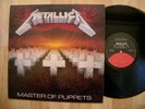 METALLICA Master of Puppets Elektra 60439-1 orig 1st press RARE METAL