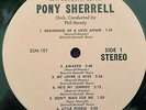 PONY SHERRELL Self Titled LP PRIVATE Stereo Vocal Jazz Jungle Exotica RARE VG