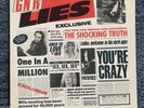 GUNS N ROSES Lies LP Original Vinyl RARE   Classic Rock Metal