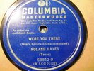 1940 ROLAND HAYES BLACK Tenor unacc NEGRO SPIRITUAL Were you there/ Here de Lamb