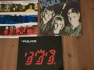THE POLICE - OUTLANDOS D'AMOUR,SYNCRONICITY,GHOST IN MACHINE. 12” VINYL LP.x3