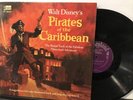 Walt Disney's Pirates Of The Caribbean LP 1966 Disneyland ?– ST 3937 VG+/VG