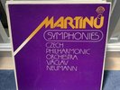 Rare Martinu/Neumann 'Symphonies' Supraphon Stereo 4-LP's 1410 3071/4 NM/NM+