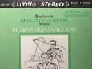 Rubinstein/Szeryng: Beethoven: Kreutzer & Spring Sonatas 1960 NM LP+CD TESTED