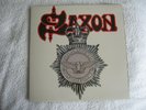 SAXON - STRONG ARM OF THE LAW - 1980 1st PRESS VINYL LP CAL120 WITH PATCH EX/EX+