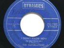 SUPERLATIVES - I DON'T KNOW HOW / LONELY IN A CROWD - SOUL 45