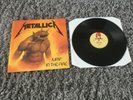 Metallica “Jump In The Fire” Original 1984 U.K. Beige label vinyl 12 inch EX/EX