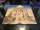 IRON MAIDEN Powerslave LP Original 1984 TEXTURED COVER SJ-12321- VG+ Vinyl