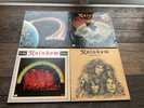 Rainbow on stage,long live rock roll,down to earth & rising vinyl LP record lot